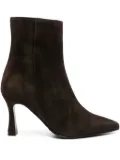 Evaluna 80mm pointed-toe ankle boots - Brown