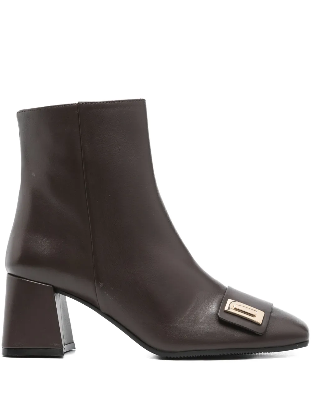 Evaluna 65mm buckle-detail boots Brown