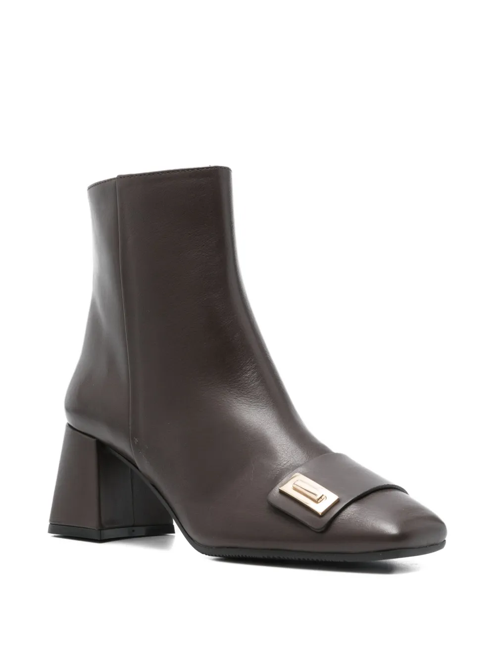 Evaluna 65mm buckle-detail boots Brown