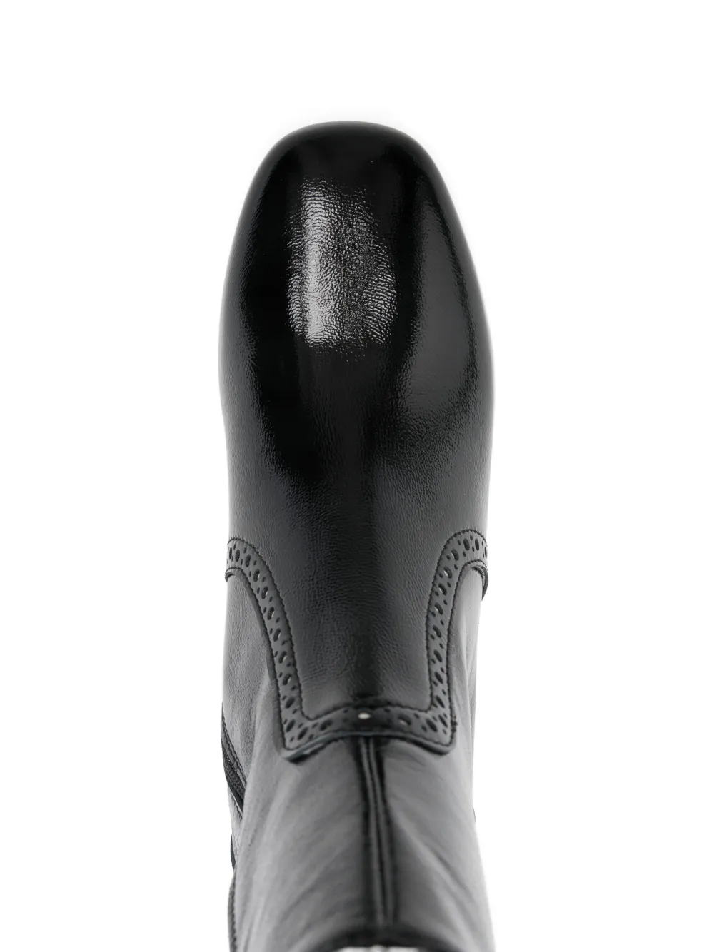 Evaluna Laarzen met blokhak en studs Zwart