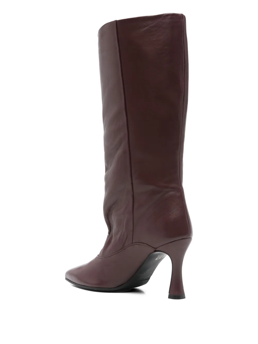 Evaluna 85mm pointed-toe boots Red