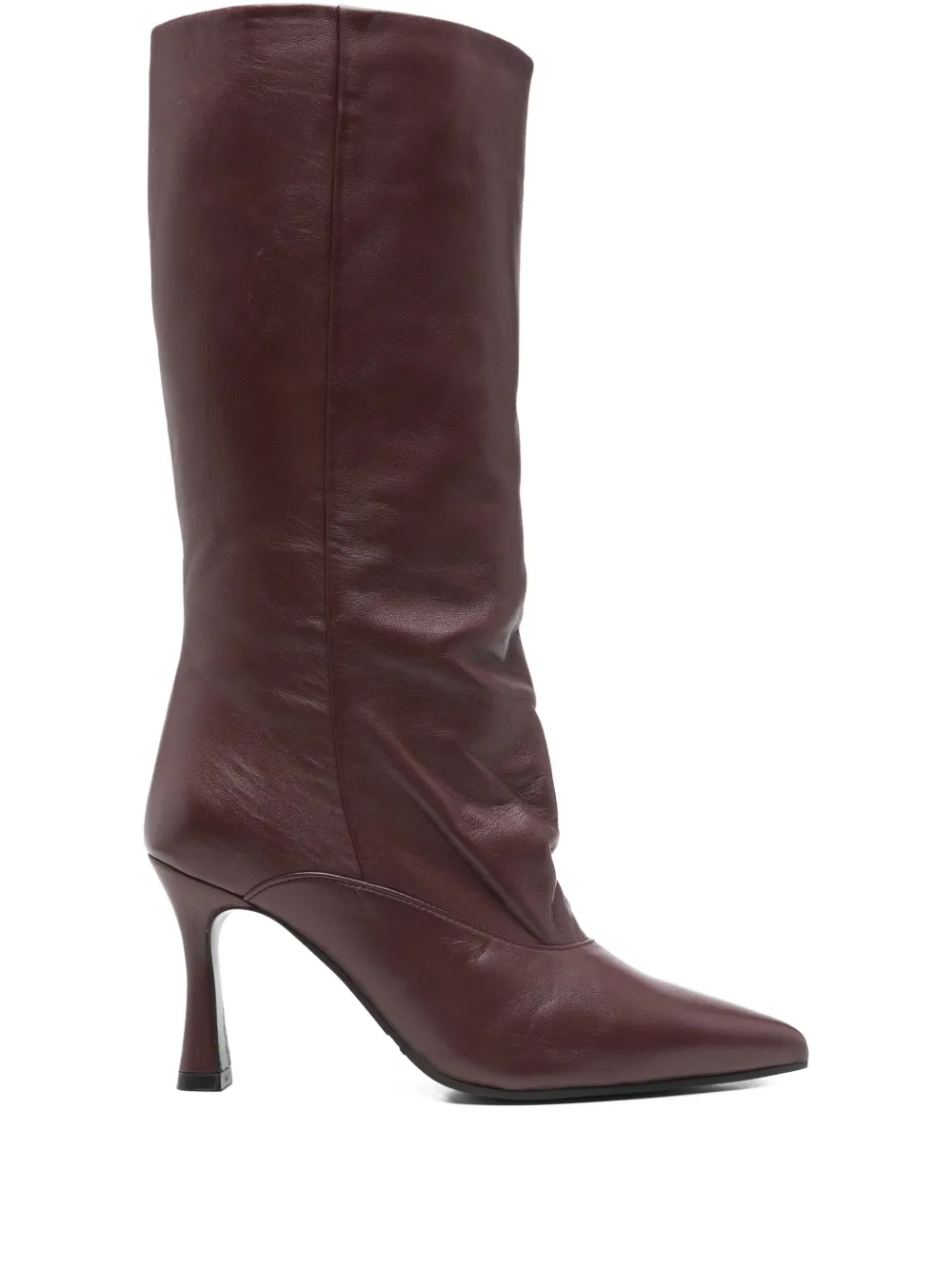 Evaluna 85mm pointed-toe boots Red