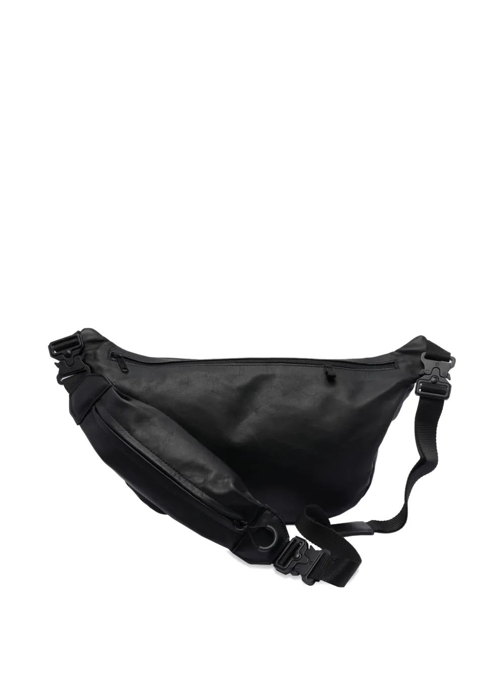Vic Matie zip-fastening logo-plaque belt bag - Zwart