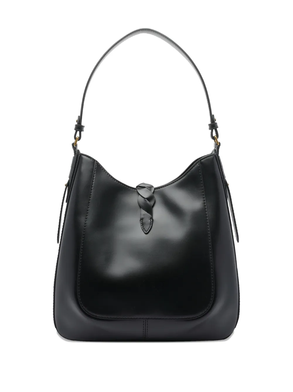 ISABEL MARANT Altay braided-detail shoulder bag Zwart
