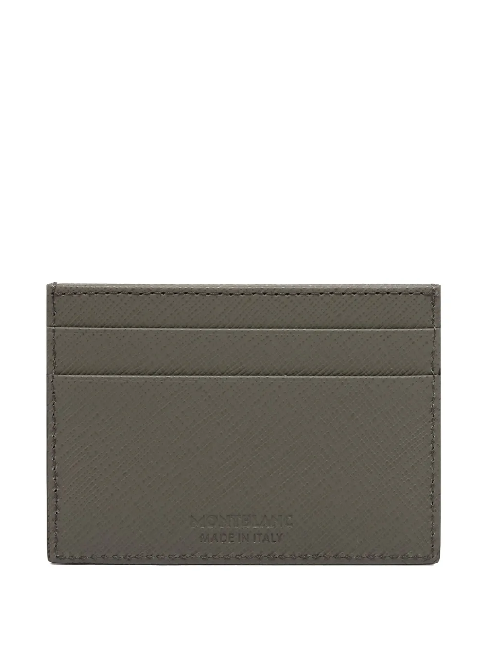 Montblanc Sartorial leather cardholder Groen