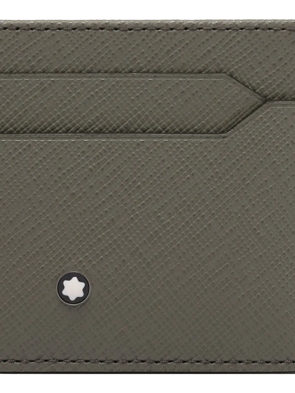 Montblanc Sartorial leather cardholder Groen