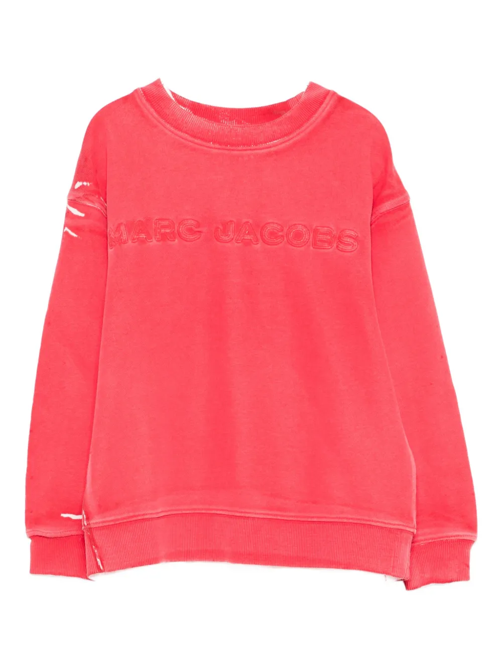 Marc Jacobs Logo-embroidered Sweatshirt In Red