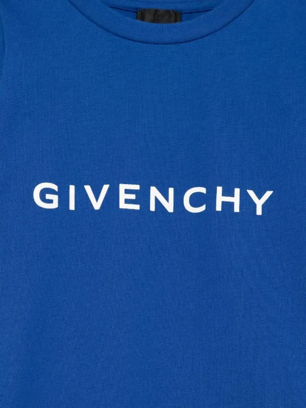 Givenchy Kids Logo long-sleeve T-shirt Blue FARFETCH HU