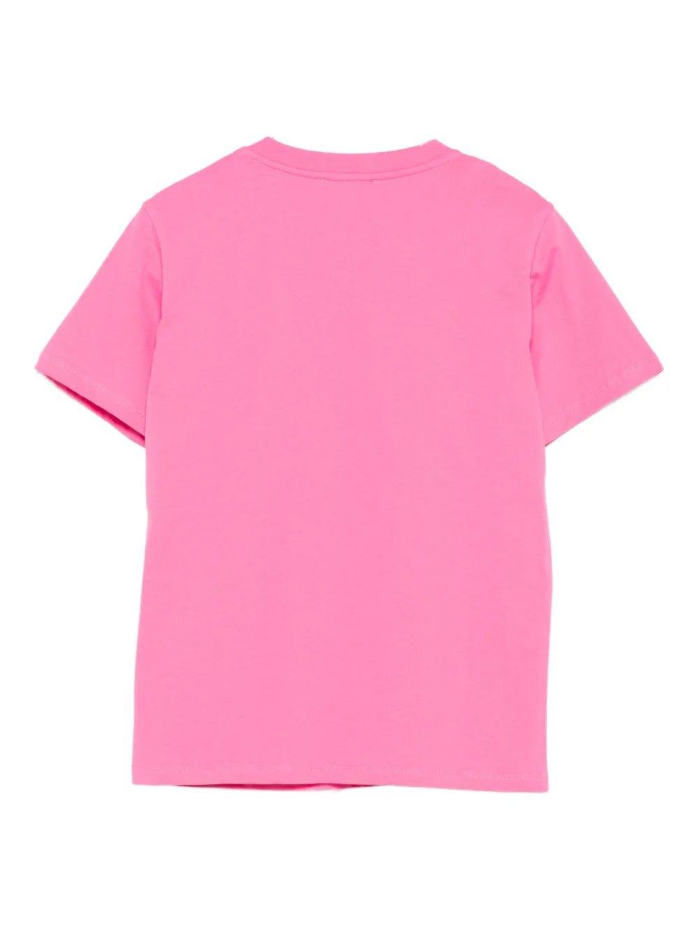Balmain Kids T-shirt verfraaid met knopen Roze