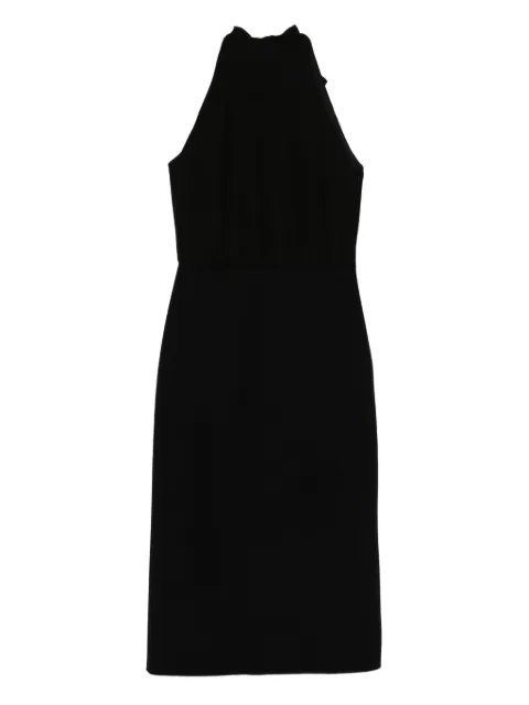 Max Mara halterneck sheath midi dress