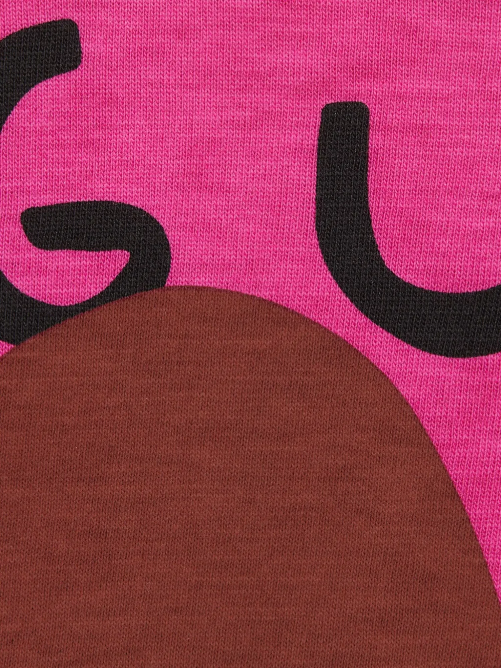 Gucci Kids x Euan Roberts bear-print cotton T-shirt Roze