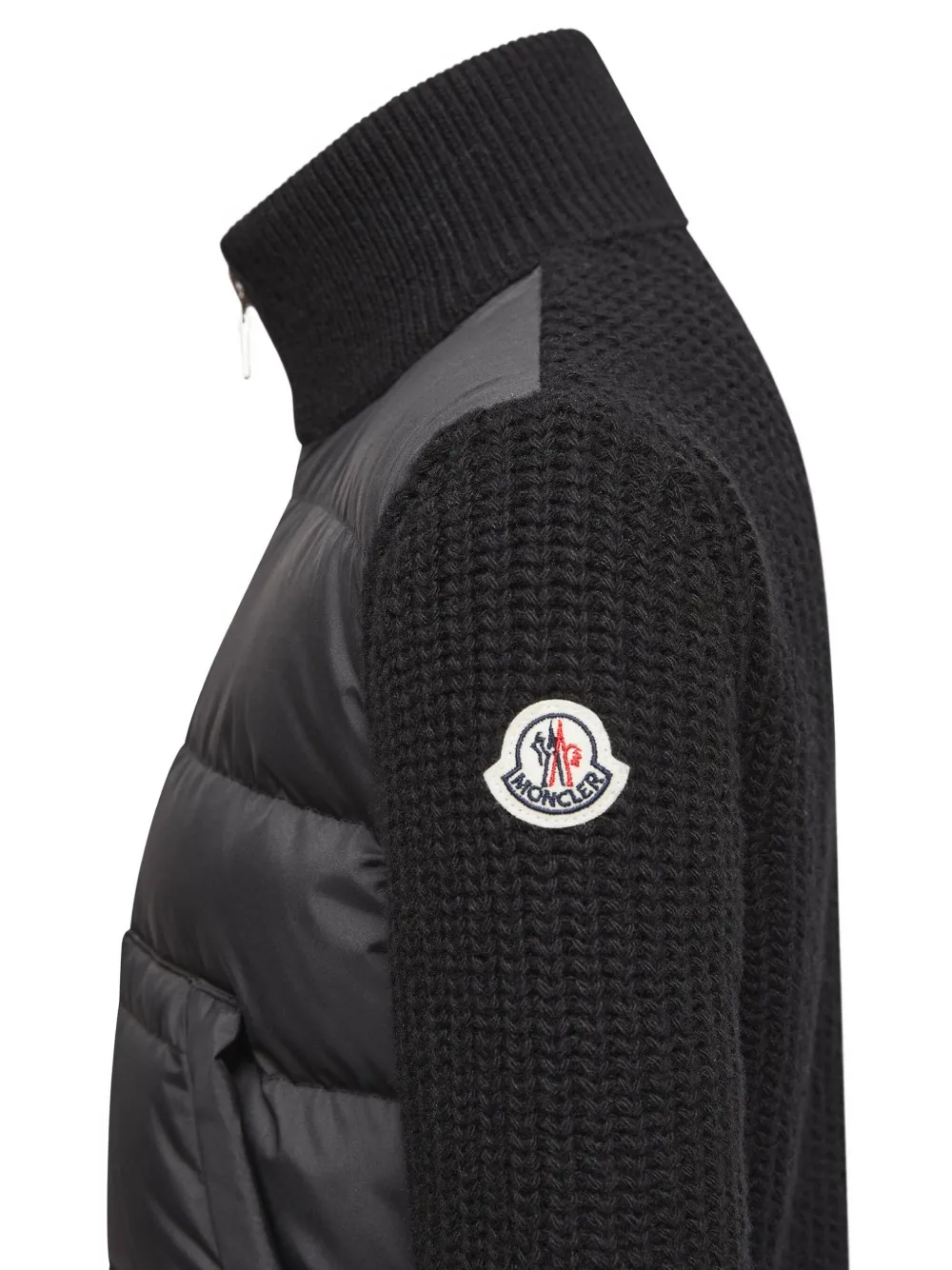 Moncler Enfant knitted-panel puffer jacket | Boys Knitwear | Image 2