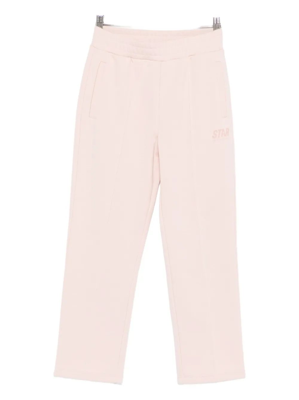 Golden Goose Kids star-logo panelled track pants Roze
