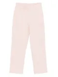 Golden Goose Kids star-logo panelled track pants - Pink