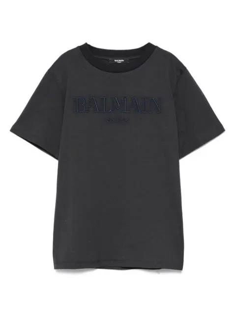 Balmain Kids embroidered-logo T-shirt