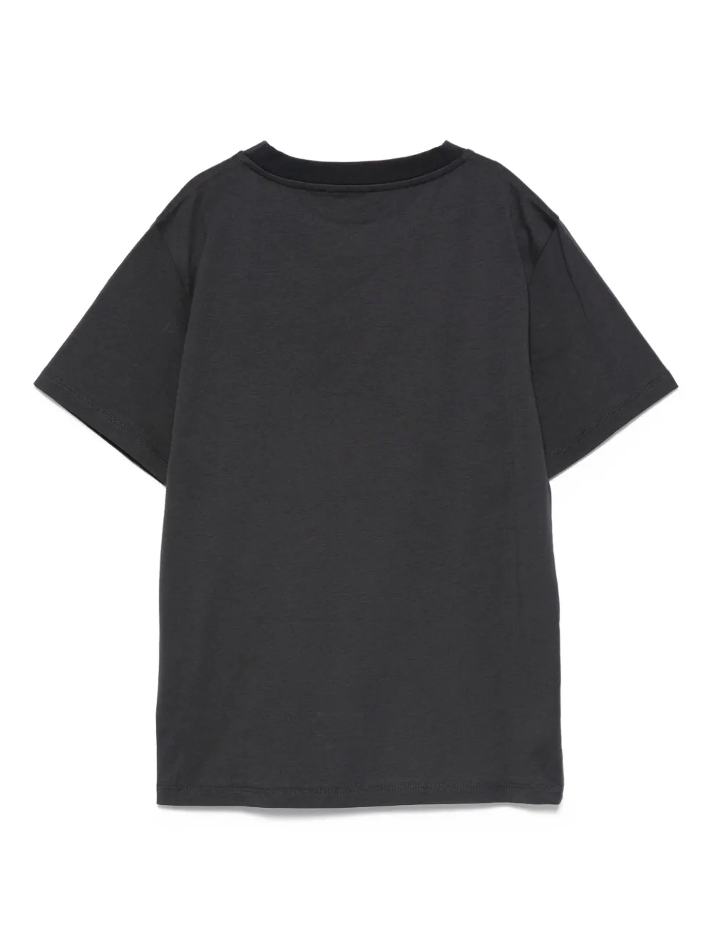 Balmain Kids T-shirt met geborduurd logo Blauw