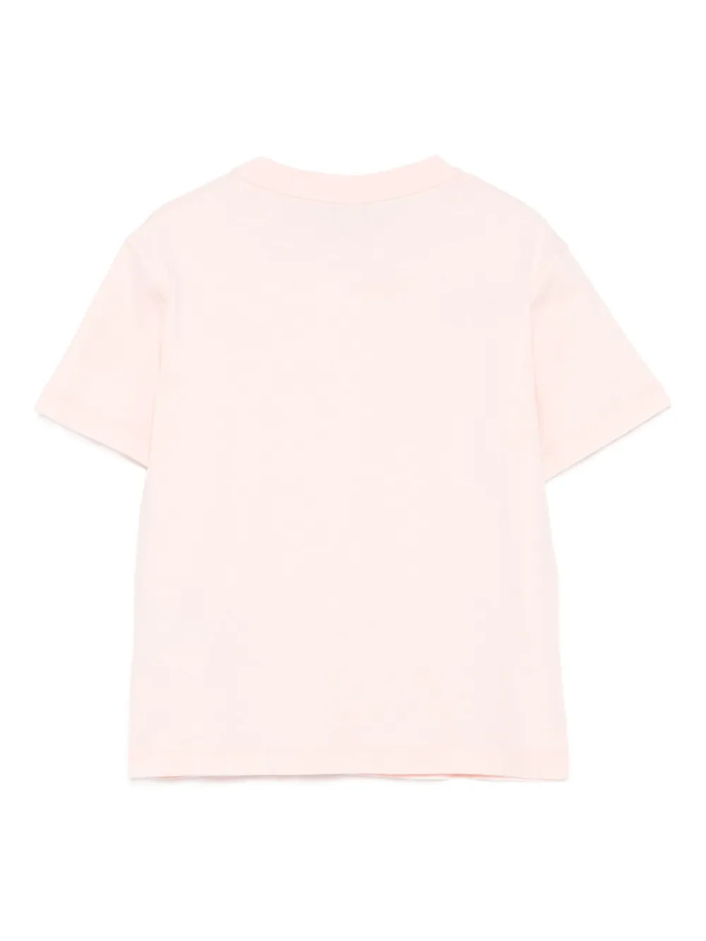 Fendi Kids T-shirt met borduurwerk Roze