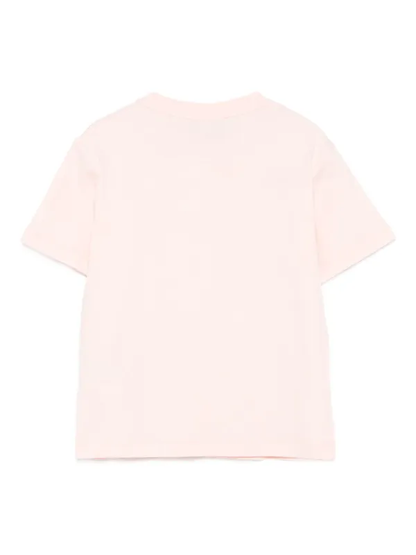 Fendi Kids エンブロイダリー Tシャツ | ピンク | FARFETCH JP