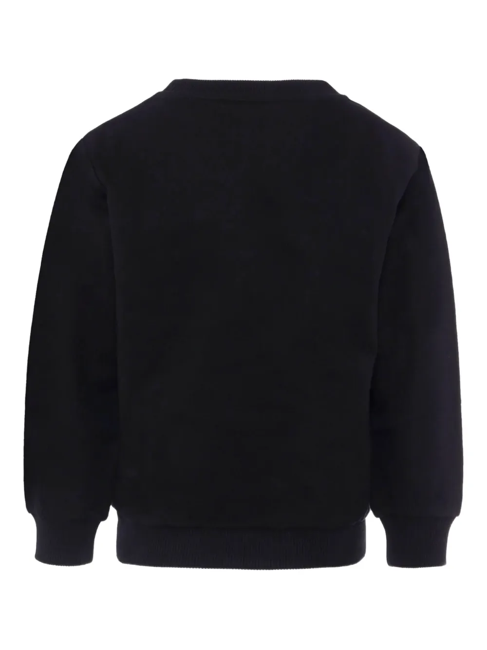Balmain Kids logo-print sweatshirt Zwart