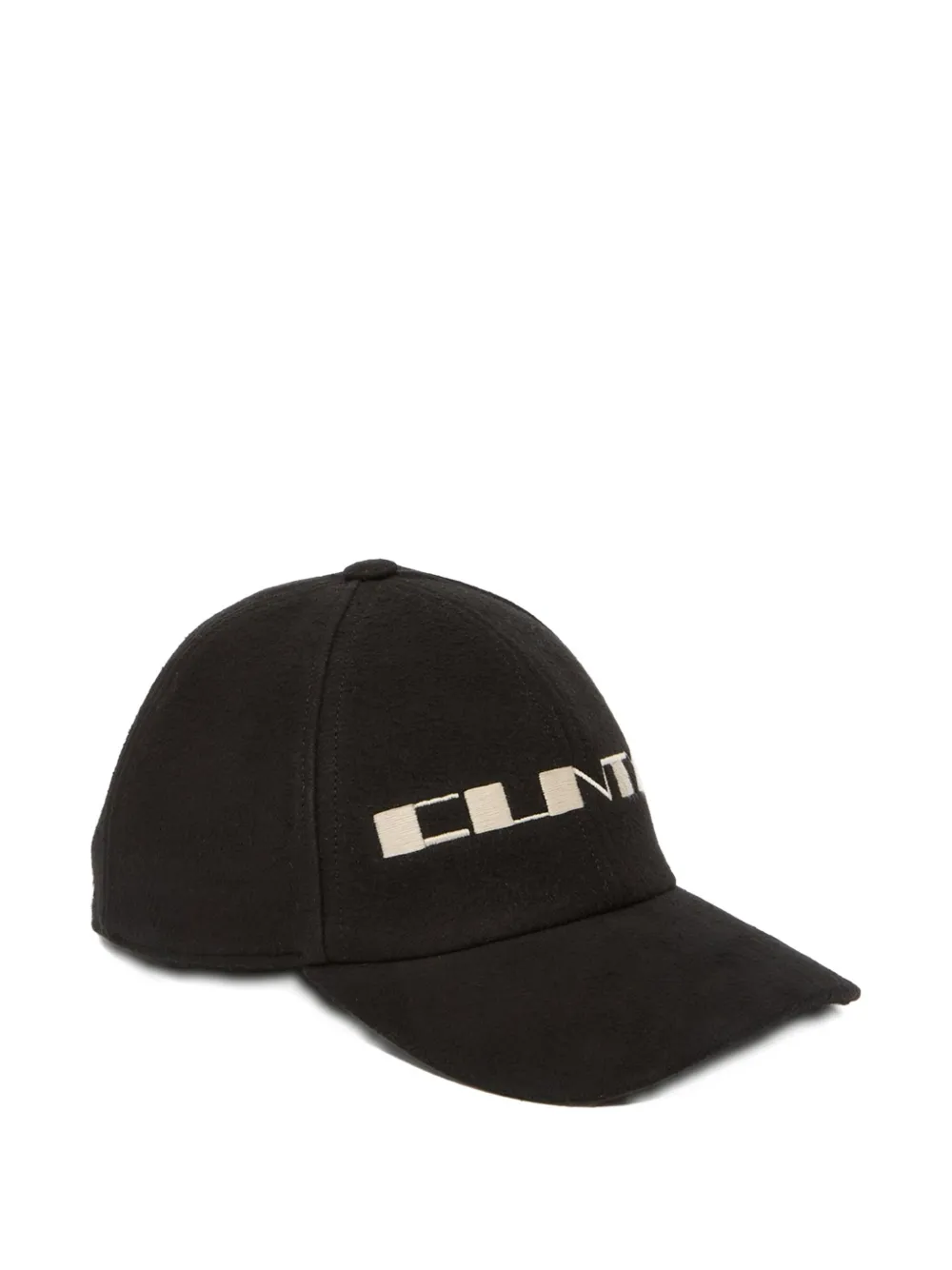 Rick Owens Drkshdw Logo-embroidered Baseball Cap In Black