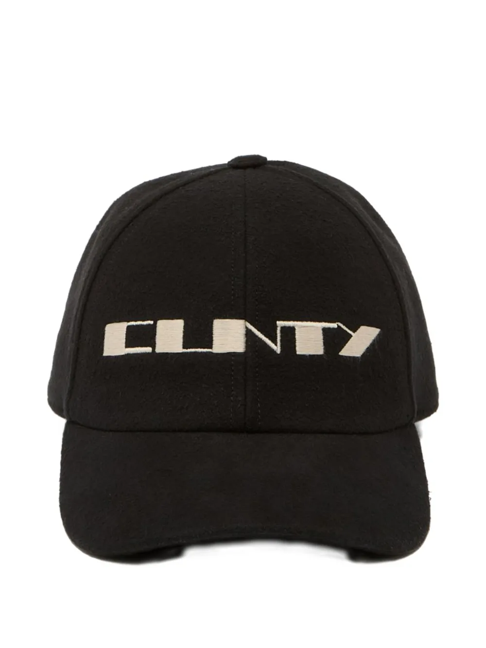 Rick Owens Drkshdw Logo-embroidered Baseball Cap In Black