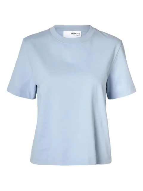 SELECTED short-sleeve crew-neck T-shirt