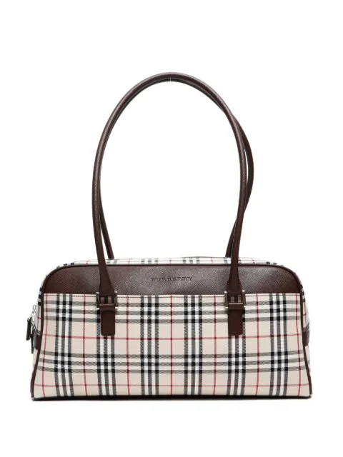 Burberry Pre-Owned  1990-2000 check-print shoulder bag