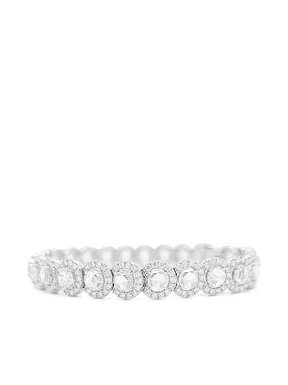 HYT Jewelry 18kt white gold diamond bracelet | Silver | Image 1