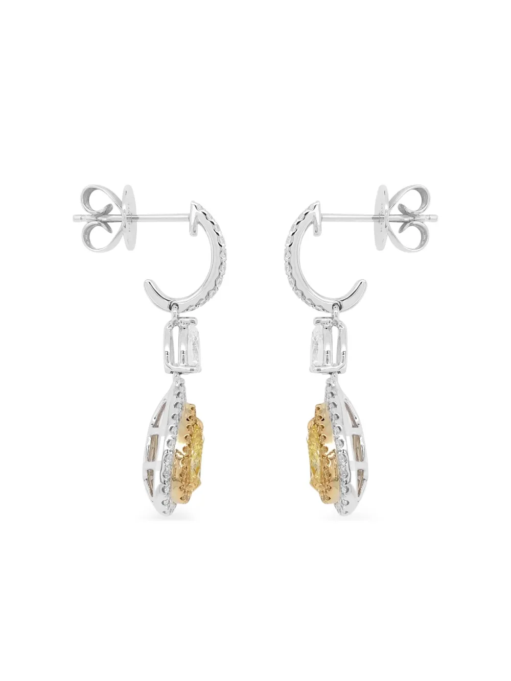 HYT Jewelry 18K white gold diamond earrings | Image 2