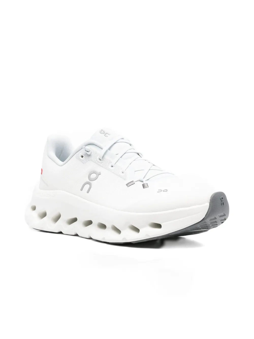 On Running Cloudtilt Sneakers With Lace-up Upper And Cloudtech Sole In White