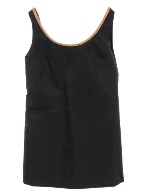 Prada Pre-Owned 2020 leather mini dress