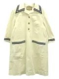 Gucci Pre-Owned 2000s Sailor-collar cotton dress - White