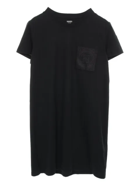 Hermès Pre-Owned 2020 Mosaic-embroidered dress