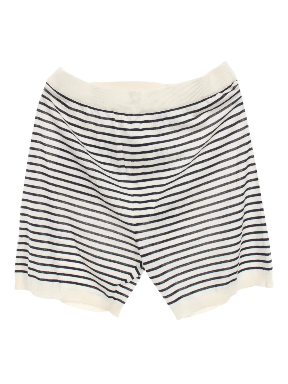 2020 striped silk shorts