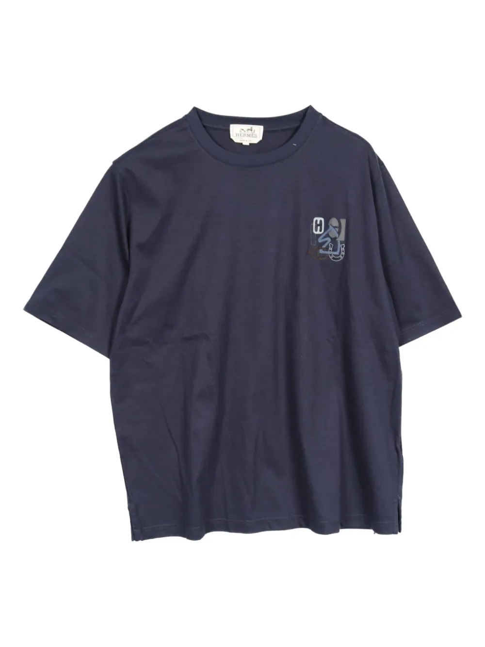 2020s patch-puzzle T-shirt