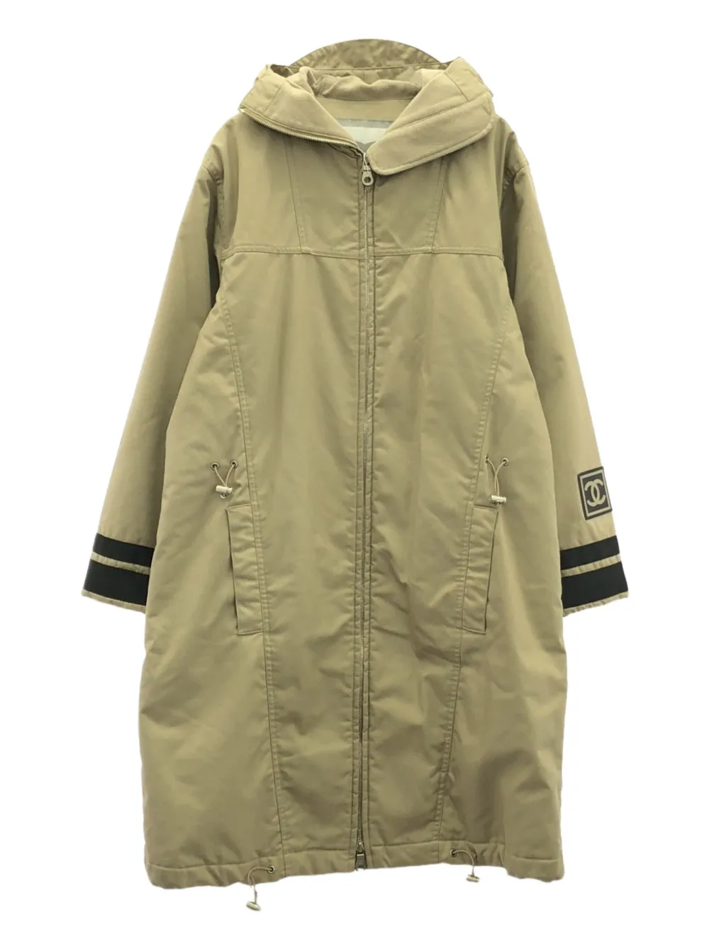 00s logo sleeve coat