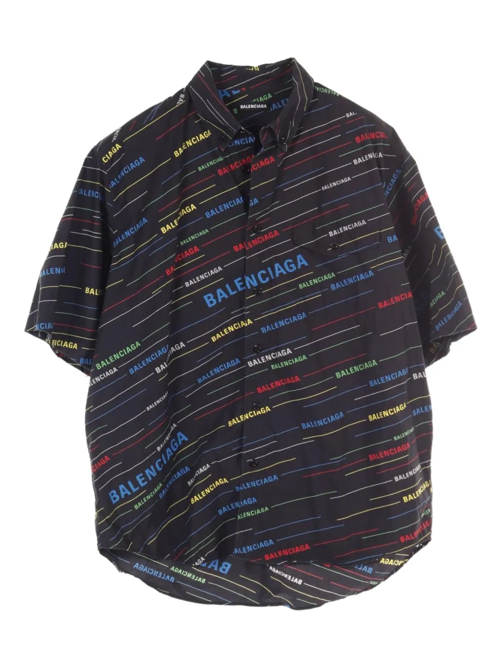 logo pattern shirt