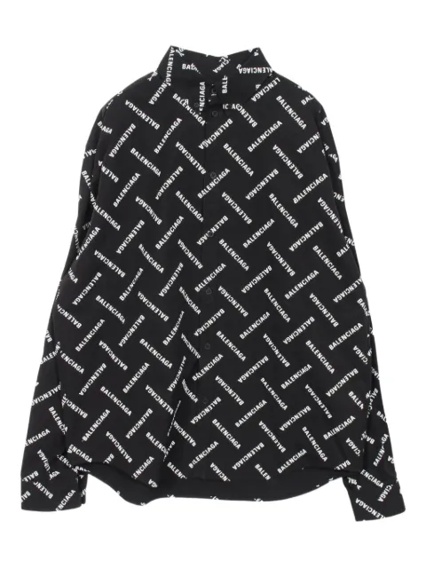 Balenciaga Pre-Owned 2023 logo-patterned shirt