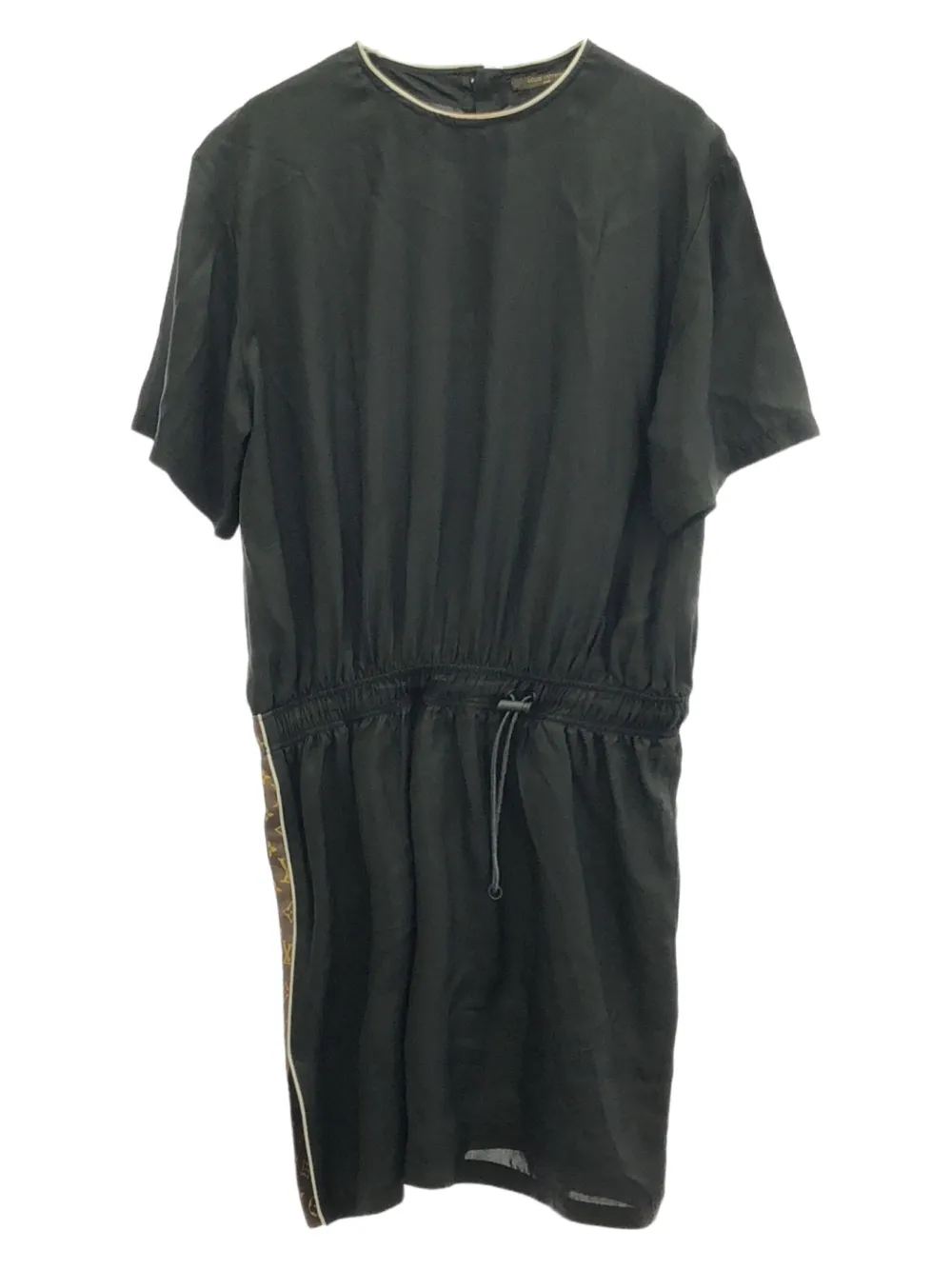 Louis Vuitton Pre-Owned 2000s シルクドレス - ブラック Louis Vuitton Pre-Owned 2000s シルクドレス - ブラック