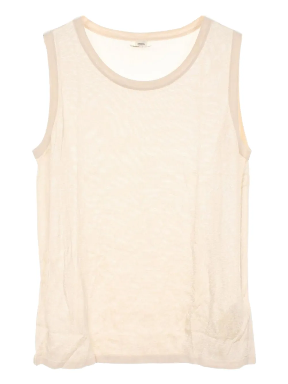 2020 fine-knit tank top