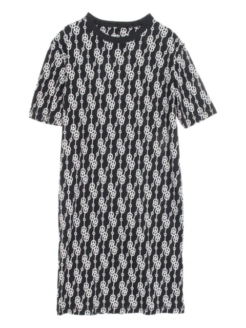 Hermès Pre-Owned 2020s Cricketis-pattern cotton dress