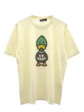 Louis Vuitton Pre-Owned x Nigo 2000 duck-jacquard T-shirt - Neutrals