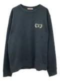 Valentino Pre-Owned 2000s logo-embroidered sweatshirt - Blue