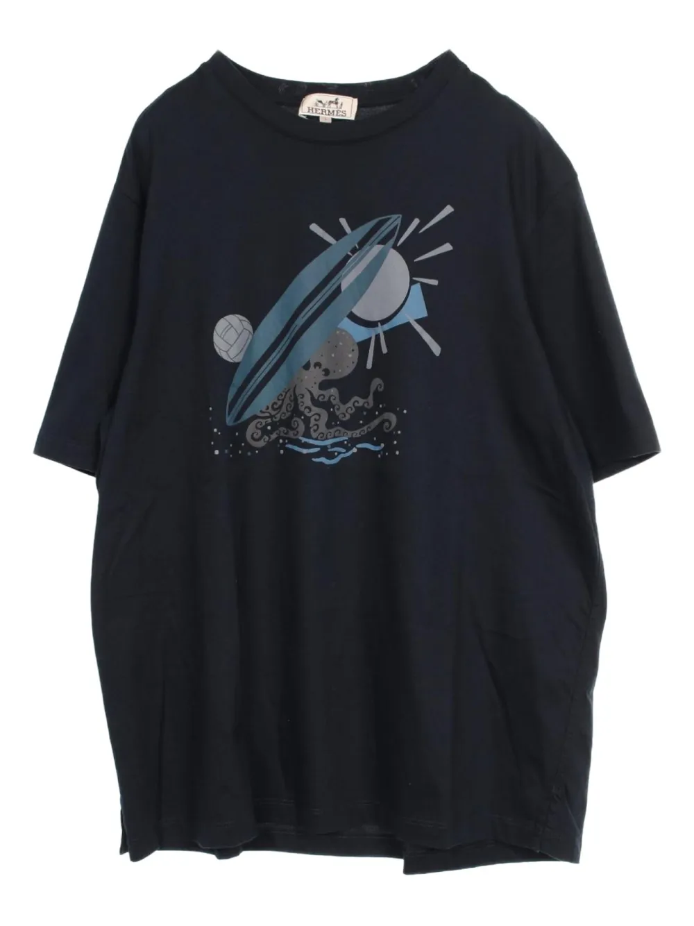 00s Octopus Surfboard T-shirt
