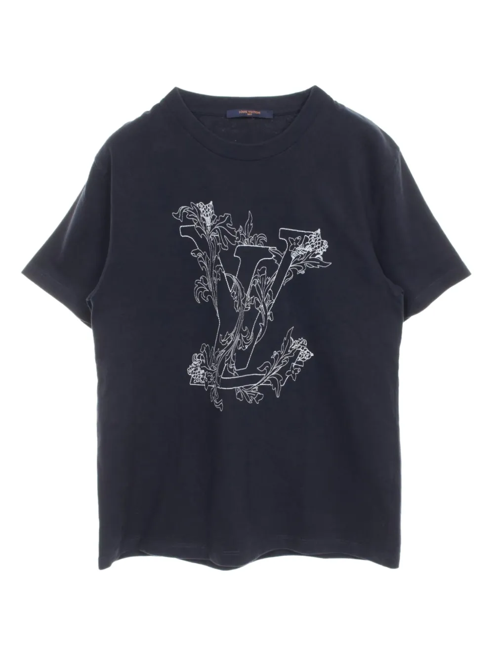 Louis Vuitton Pre-Owned 2000s フローラル Tシャツ - ブルー Louis Vuitton Pre-Owned 2000s フローラル Tシャツ - ブルー