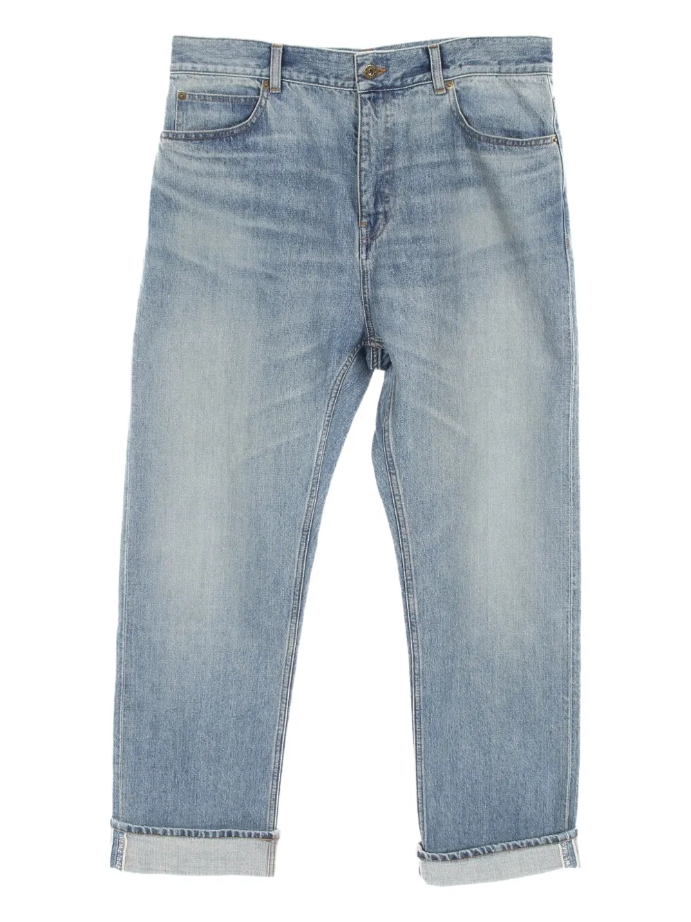 Loewe Pre-Owned 2020s straight-leg jeans | Blue | Image 1