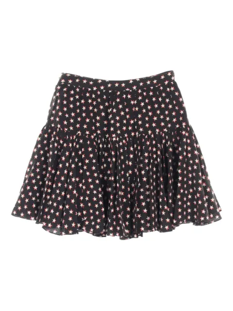 Saint Laurent Pre-Owned 2010s スタープリント ミニスカート