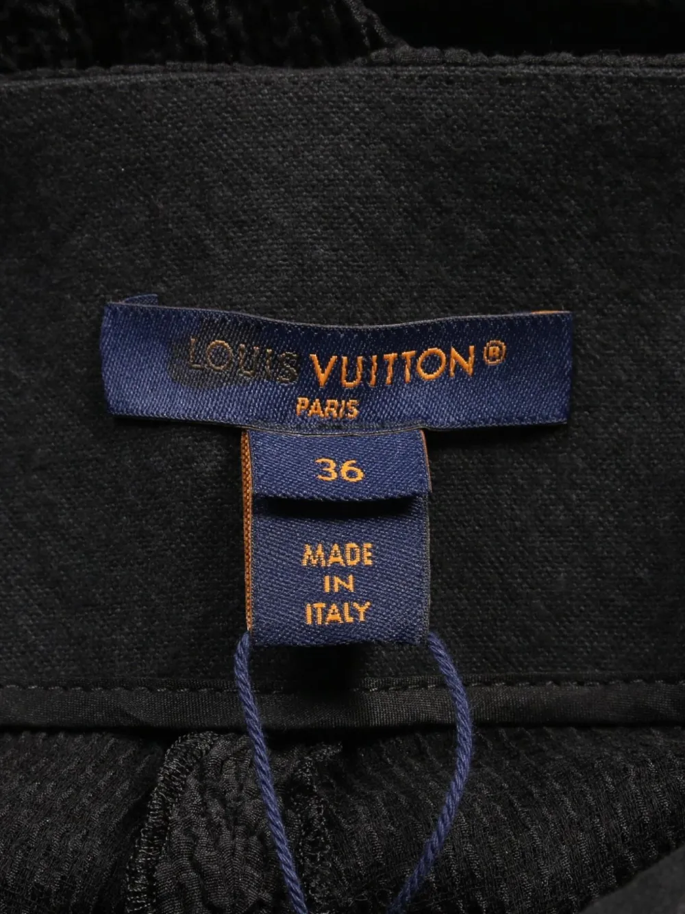 Louis Vuitton Pre-Owned 2020s geplooide shorts - Zwart