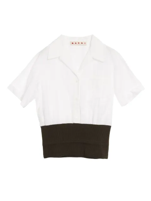 Marni Pre-Owned 2010s colour-block blouse