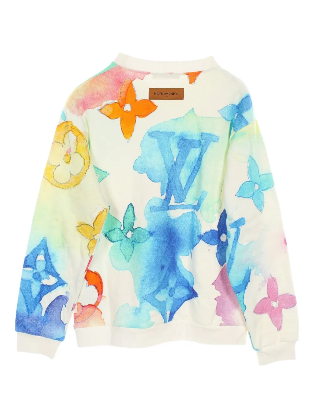 2010s Monogram Watercolor sweatshirt